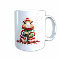 Tasse - Meerschweinchen Weihnacht